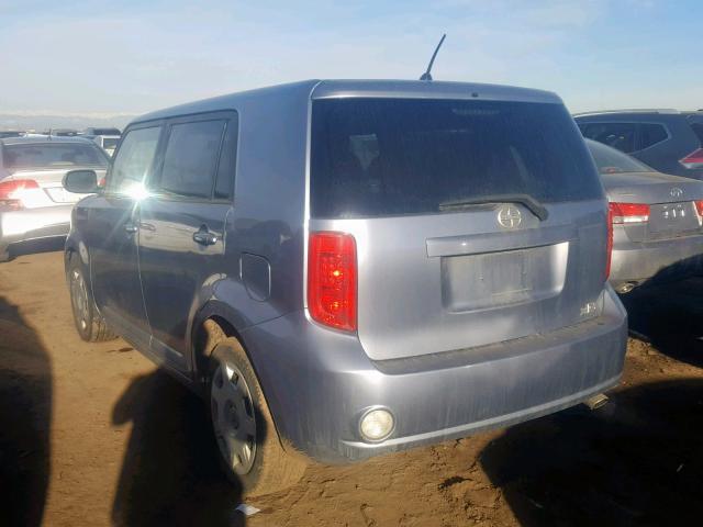 JTLZE4FE2A1104363 - 2010 TOYOTA SCION XB 蓝色 照片 3