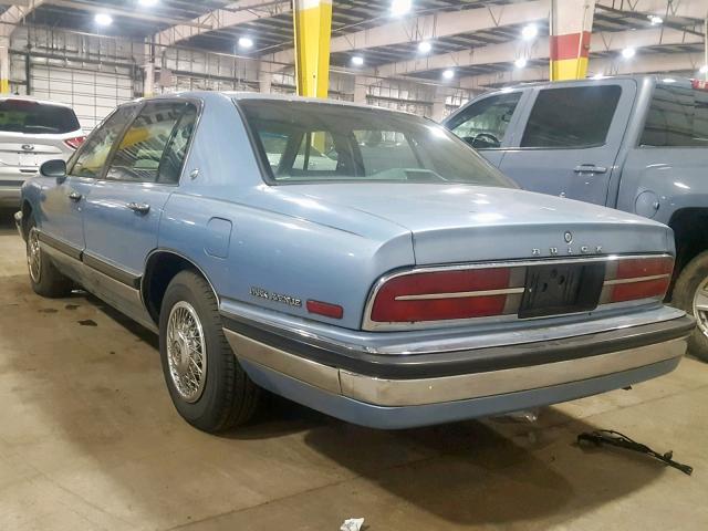 1G4CW53L6M1695059 - 1991 BUICK PARK AVENU BLUE photo 3