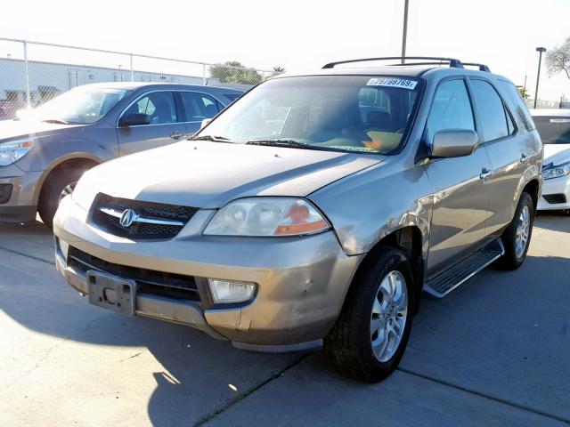 2HNYD18923H514247 - 2003 ACURA MDX TOURIN TAN photo 2