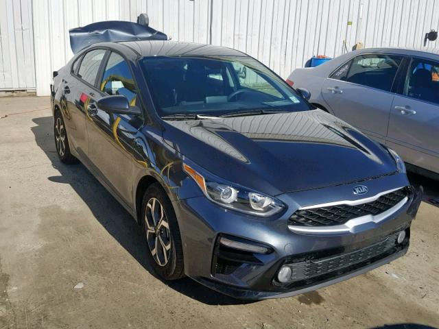 3KPF24AD6KE030238 - 2019 KIA FORTE FE GRAY photo 1