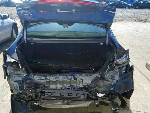 3KPF24AD6KE030238 - 2019 KIA FORTE FE GRAY photo 9