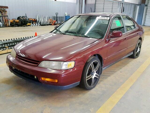 1HGCD5651RA028061 - 1994 HONDA ACCORD BURGUNDY photo 2