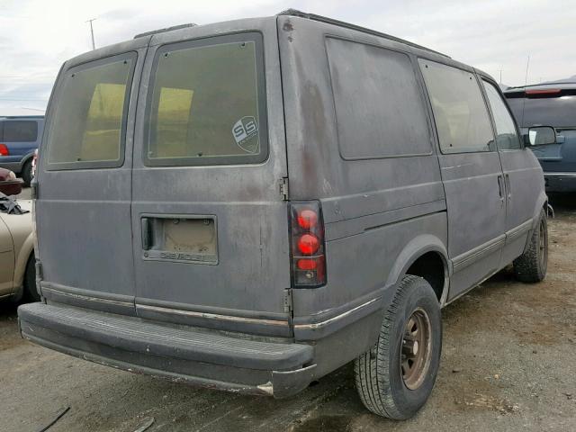 1GNDM19Z2PB155099 - 1993 CHEVROLET ASTRO GRAY photo 4