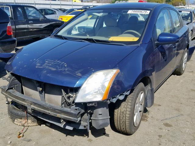 3N1AB6AP8AL604285 - 2010 NISSAN SENTRA 2.0 BLUE photo 2