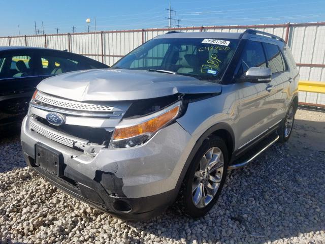 1FM5K7F83DGC48760 - 2013 FORD EXPLORER LIMITED  photo 2