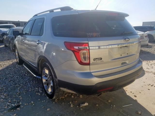 1FM5K7F83DGC48760 - 2013 FORD EXPLORER LIMITED  photo 3