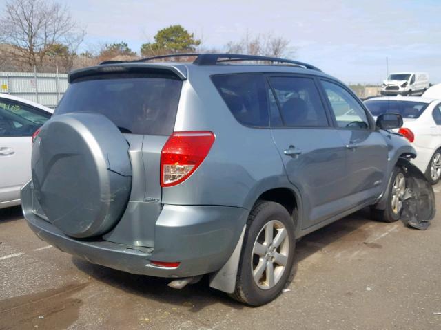 JTMBK31VX85061465 - 2008 TOYOTA RAV4 LIMIT GREEN photo 4