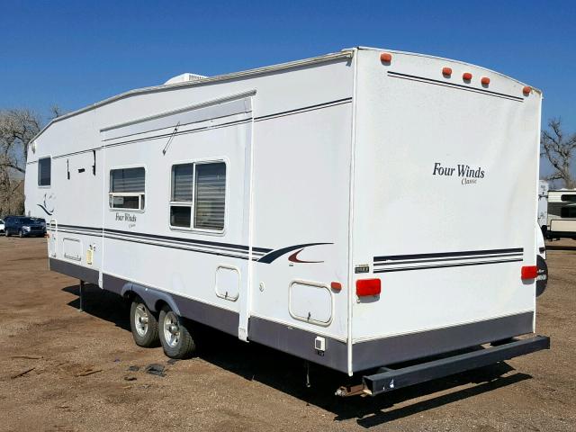 47CFGFN293P607267 - 2003 FFRV 5TH WHEEL WHITE photo 3