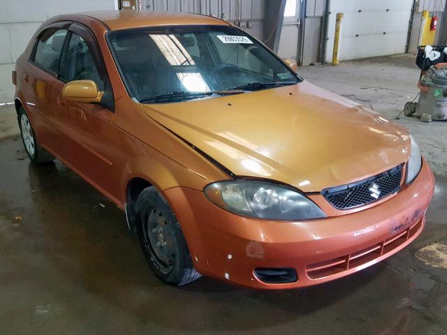 KL5JD66Z95K169341 - 2005 SUZUKI RENO S ORANGE photo 1