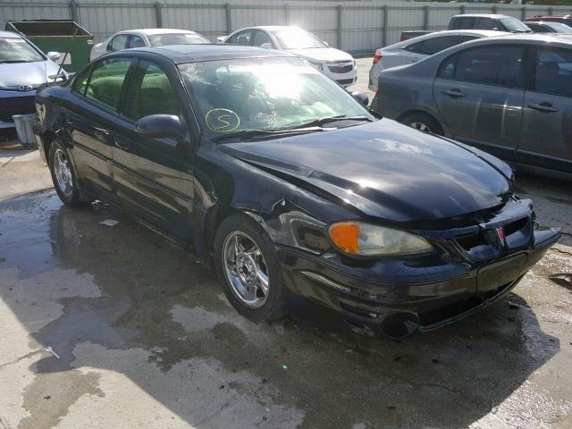 1G2NW52E84C151655 - 2004 PONTIAC GRAND AM G BLACK photo 1