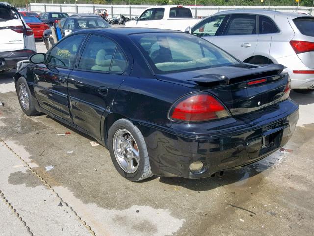 1G2NW52E84C151655 - 2004 PONTIAC GRAND AM G BLACK photo 3