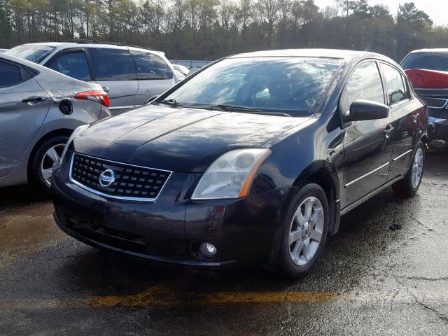 3N1AB61E88L697978 - 2008 NISSAN SENTRA 2.0 BLACK photo 2