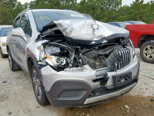 KL4CJASBXEB666206 - 2014 BUICK ENCORE SILVER photo 1