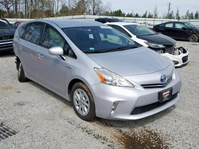 JTDZN3EU0C3125220 - 2012 TOYOTA PRIUS V SILVER photo 1