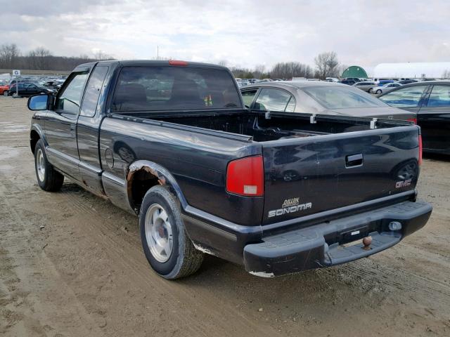 1GTCS1942W8524554 - 1998 GMC SONOMA BLACK photo 3