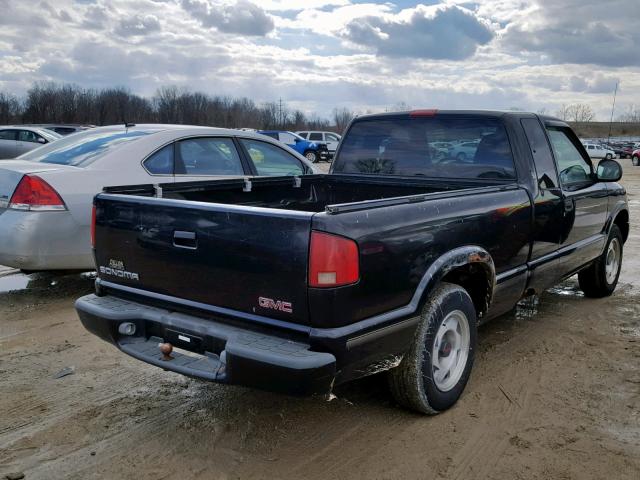 1GTCS1942W8524554 - 1998 GMC SONOMA BLACK photo 4