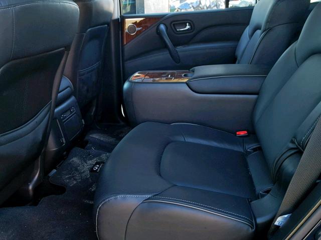 JN8AZ2NE2K9227302 - 2019 INFINITI QX80 LUXE BLUE photo 6