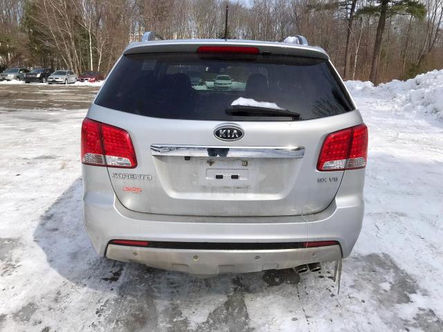 5XYKWDA28BG143449 - 2011 KIA SORENTO SX SILVER photo 7