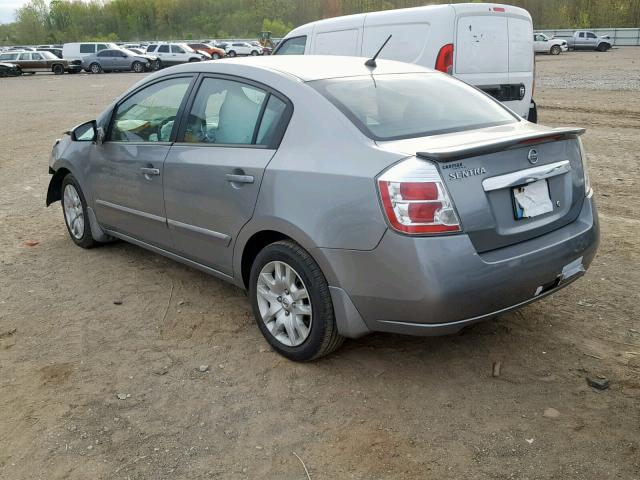 3N1AB6AP5CL665757 - 2012 NISSAN SENTRA 2.0 CHARCOAL photo 3