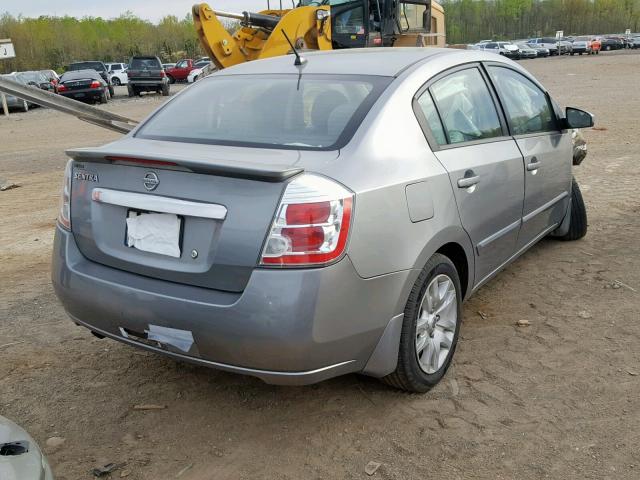 3N1AB6AP5CL665757 - 2012 NISSAN SENTRA 2.0 CHARCOAL photo 4