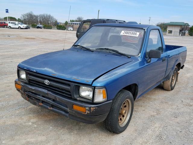 4TARN81A1RZ247529 - 1994 TOYOTA PICKUP 1/2 BLUE photo 2