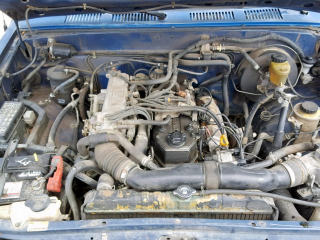 4TARN81A1RZ247529 - 1994 TOYOTA PICKUP 1/2 BLUE photo 7