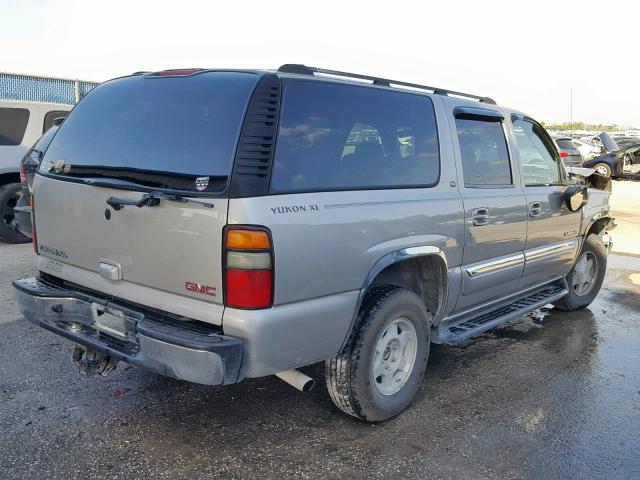 3GKEC16Z24G251472 - 2004 GMC YUKON XL C SILVER photo 4