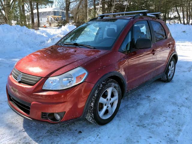 JS2YB417885103980 - 2008 SUZUKI SX4 TOURIN RED photo 2