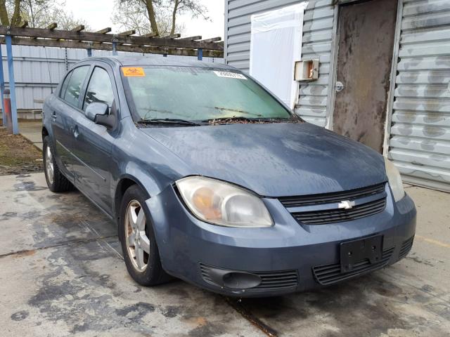 1G1AL52F157621796 - 2005 CHEVROLET COBALT LS BLUE photo 1