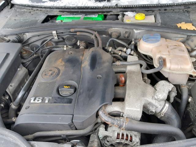 WVWMD63B24P043970 - 2004 VOLKSWAGEN PASSAT GL GRAY photo 7