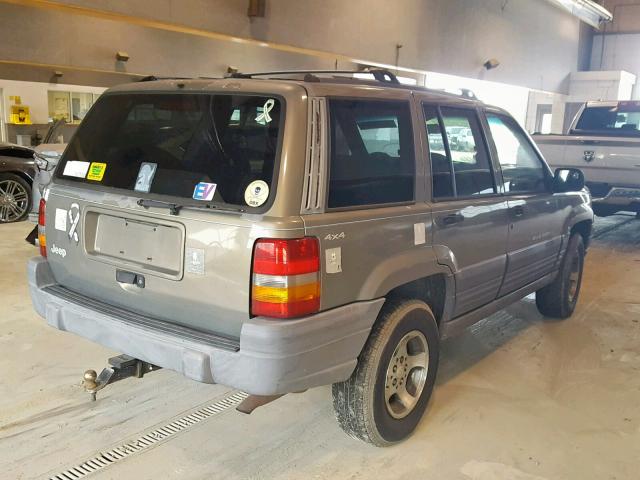 1J4EZ58SXTC113398 - 1996 JEEP GRAND CHER GRAY photo 4