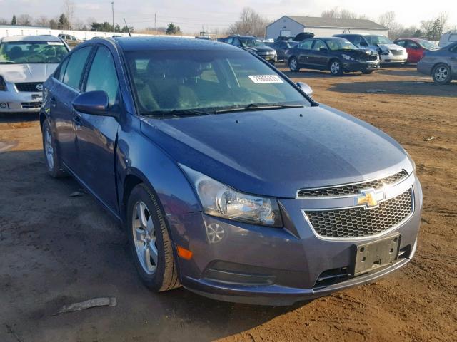 1G1PC5SB0E7145886 - 2014 CHEVROLET CRUZE LT GRAY photo 1