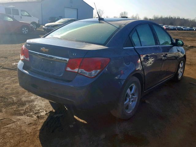 1G1PC5SB0E7145886 - 2014 CHEVROLET CRUZE LT GRAY photo 4