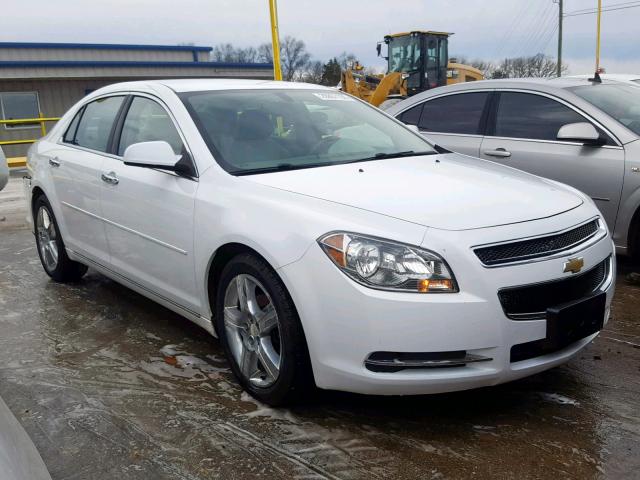 1G1ZF5E71CF228642 - 2012 CHEVROLET MALIBU 3LT WHITE photo 1