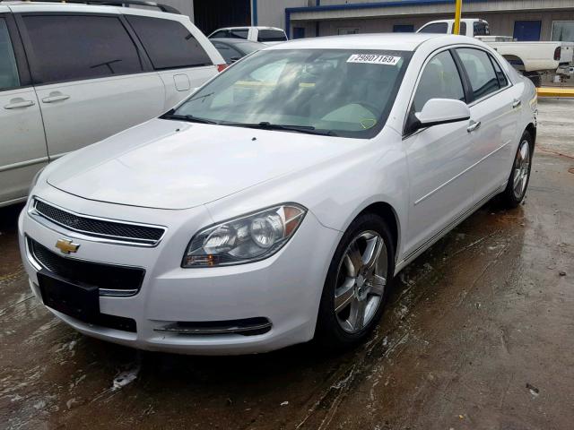 1G1ZF5E71CF228642 - 2012 CHEVROLET MALIBU 3LT 白色 照片 2