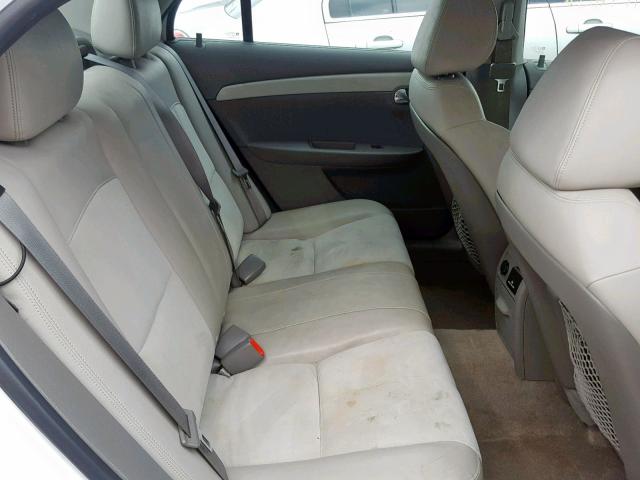 1G1ZF5E71CF228642 - 2012 CHEVROLET MALIBU 3LT 白色 照片 6