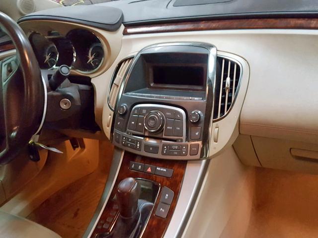 1G4GC5ED7BF182001 - 2011 BUICK LACROSSE C TAN photo 9