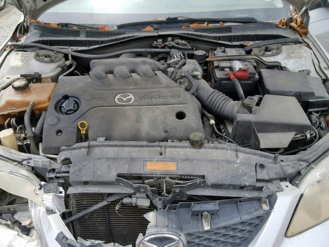 1YVHP84D355M45797 - 2005 MAZDA 6 S SILVER photo 7