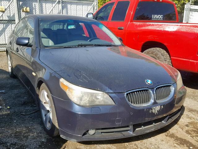 WBANE53517CY04020 - 2007 BMW 525 I BLUE photo 1