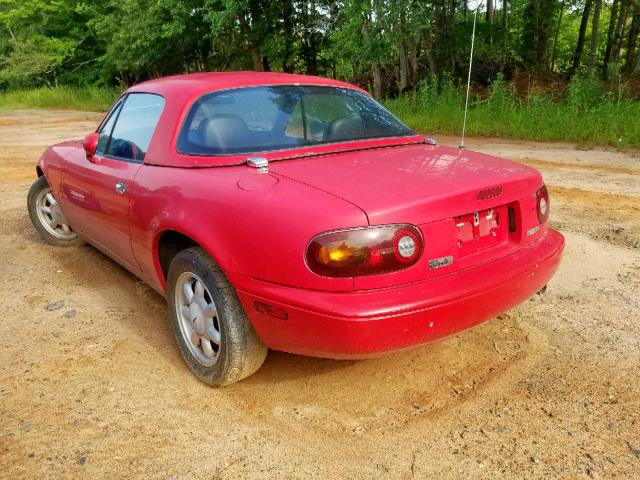 JM1NA3513L0103052 - 1990 MAZDA MX-5 MIATA RED photo 3