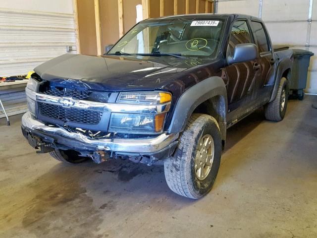 1GCDT13E478246244 - 2007 CHEVROLET COLORADO BLUE photo 2