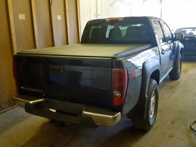 1GCDT13E478246244 - 2007 CHEVROLET COLORADO BLUE photo 4