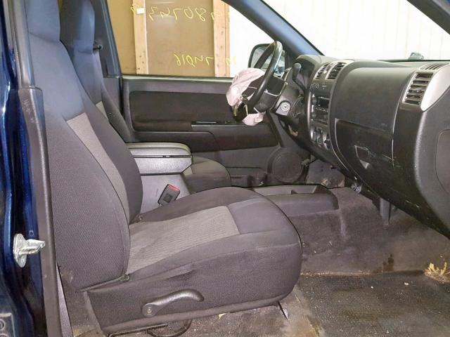 1GCDT13E478246244 - 2007 CHEVROLET COLORADO BLUE photo 5