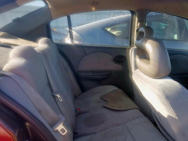 1G8AJ52F65Z156881 - 2005 SATURN ION LEVEL RED photo 6