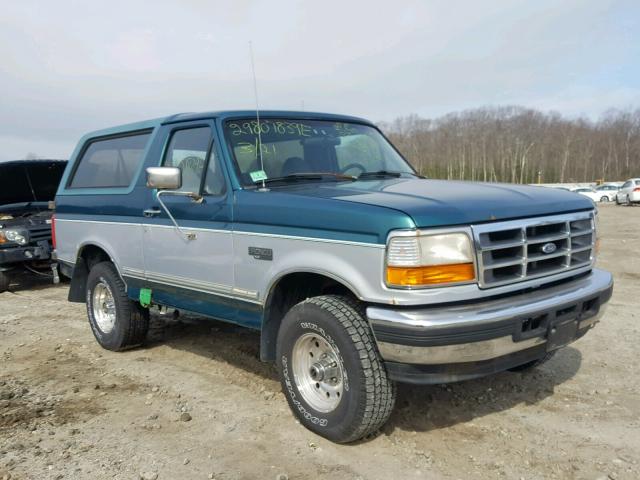 1FMEU15N4TLB85236 - 1996 FORD BRONCO U10 TWO TONE photo 1