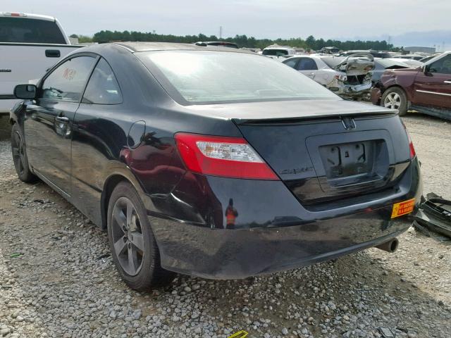 2HGFG12968H536919 - 2008 HONDA CIVIC EXL 黑色 照片 3