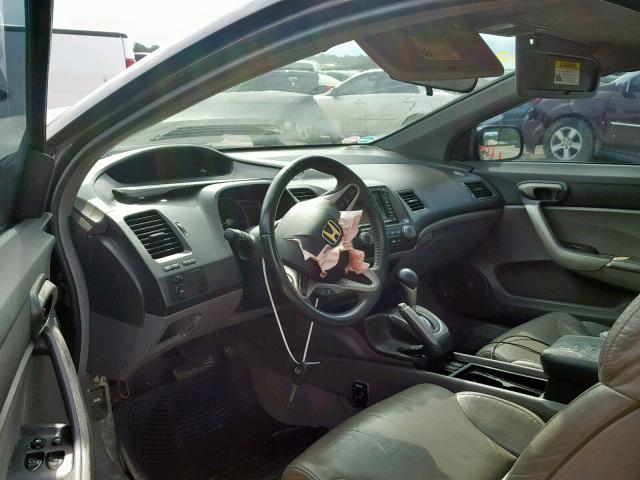 2HGFG12968H536919 - 2008 HONDA CIVIC EXL 黑色 照片 9