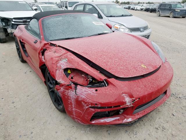 WP0CA2A80KS210731 - 2019 PORSCHE BOXSTER BASE  photo 1