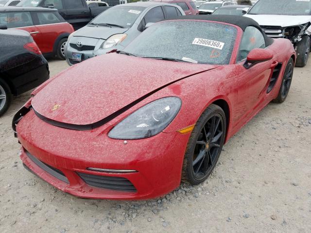 WP0CA2A80KS210731 - 2019 PORSCHE BOXSTER BASE  photo 2