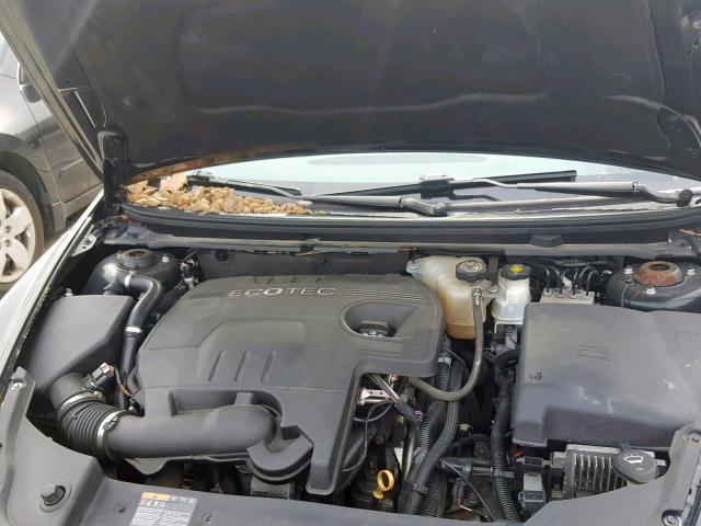 1G1ZC5E02CF215457 - 2012 CHEVROLET MALIBU 1LT BLACK photo 7